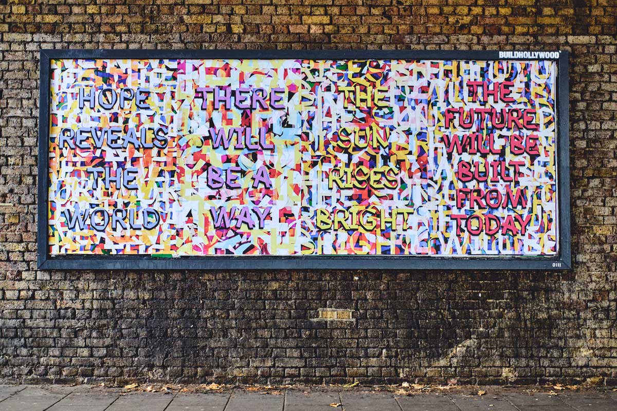 Mark Titchner returns with inspiring posters to celebrate the London ...