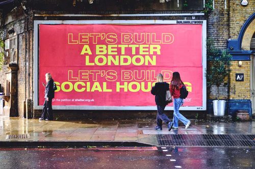 Shelter: Social housing campaign