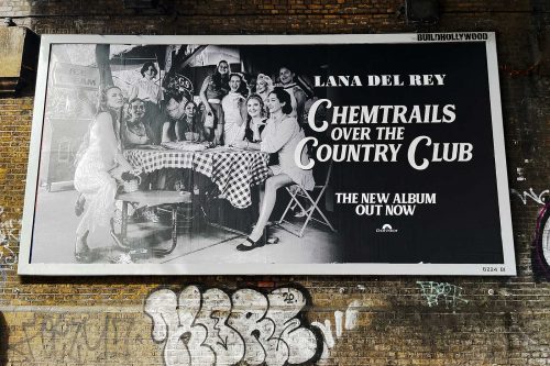 Lana Del Rey: Chemtrails Over the Country Club - Street posters - DIABOLICAL