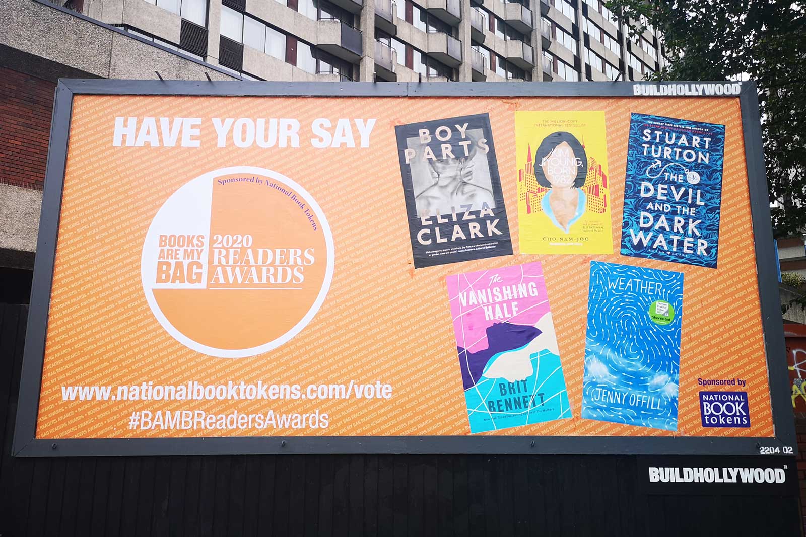 Books Are My Bag: 2020 Readers Awards