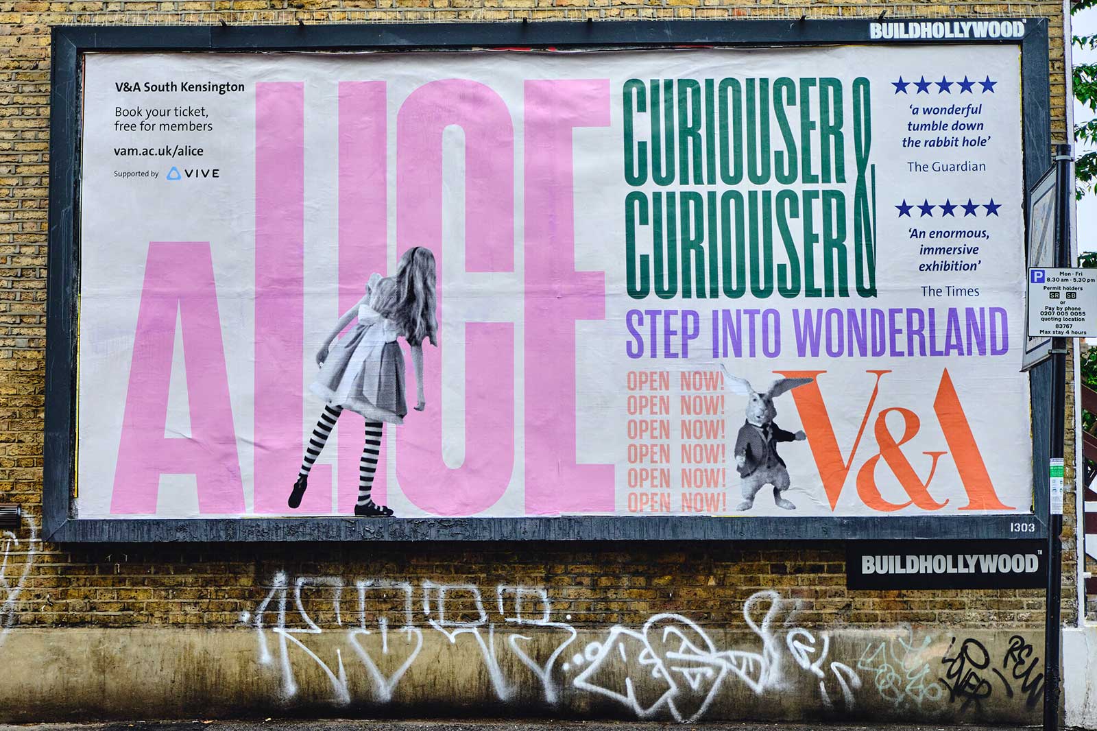 Alice: Curiouser and Curiouser exhibition poster