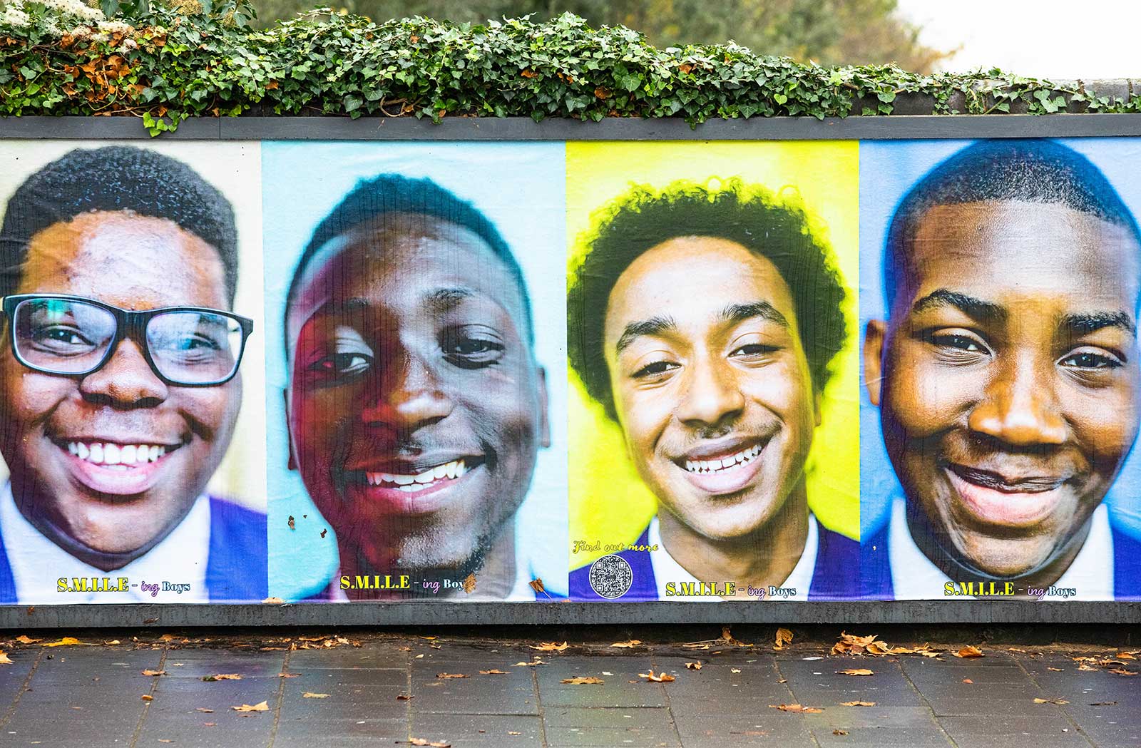 Hackney Council’s S.M.I.L.E-ing Boys project is beaming from the street-sides