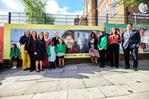 Paying tribute to education pioneer Dr Beryl Gilroy in West Hampstead for LDN WMN