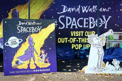 SPACEBOY: David Walliams