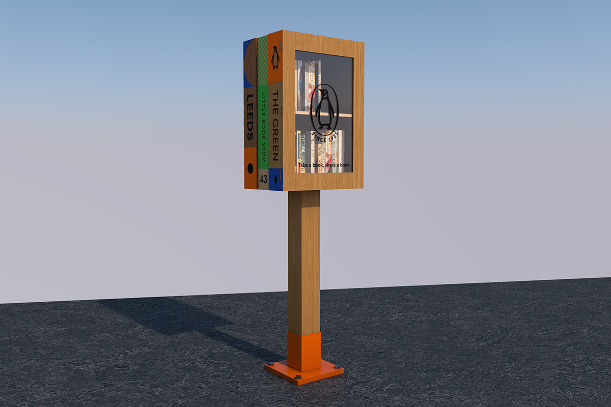 JACK ARTS renders of the Little Book Stop