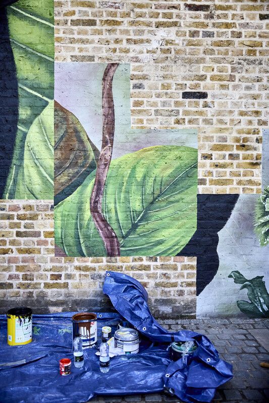 Frida Kahlo mural at Blackfriars Station 