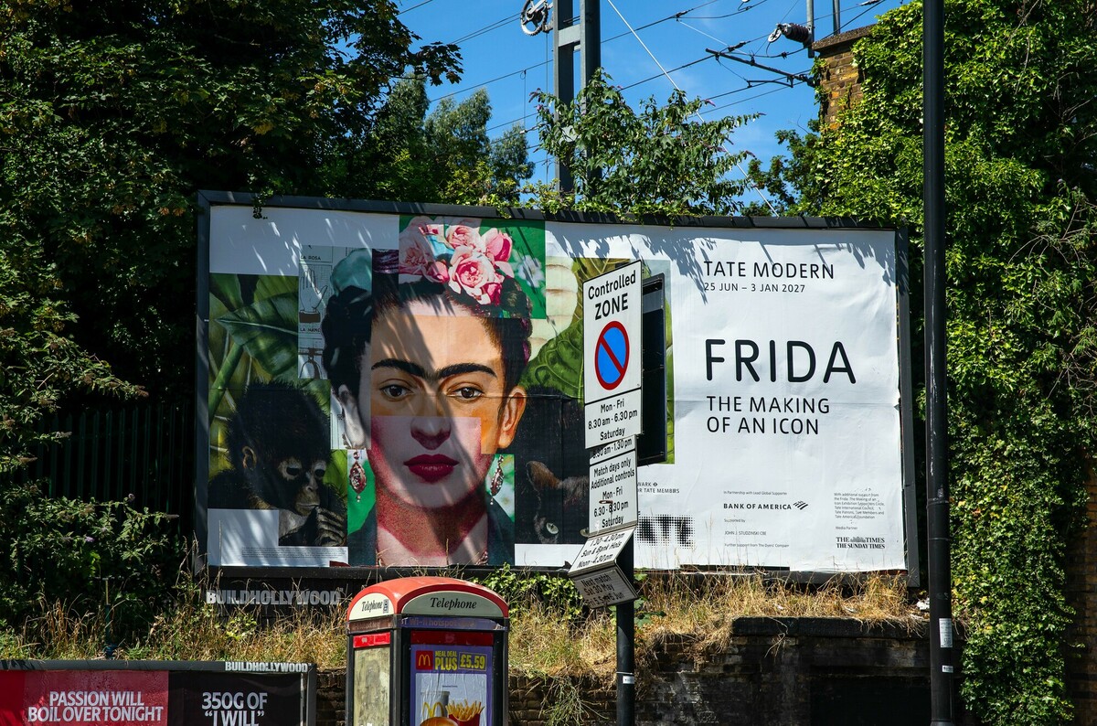 Poster campaign across London in various formats