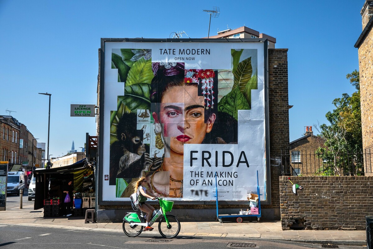 Poster campaign across London in various formats
