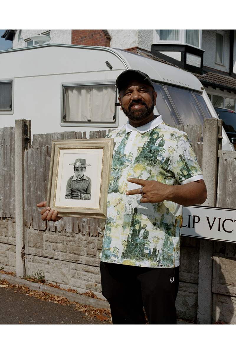 Raj for Fred Perry’s Never Far From Home campaign / Photography by Rashidi Noah